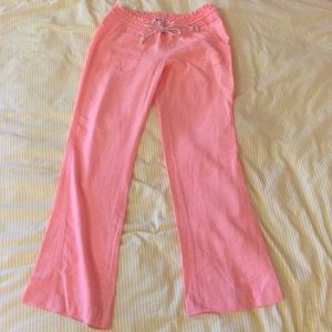 Roxy Drawstring Linen Pants