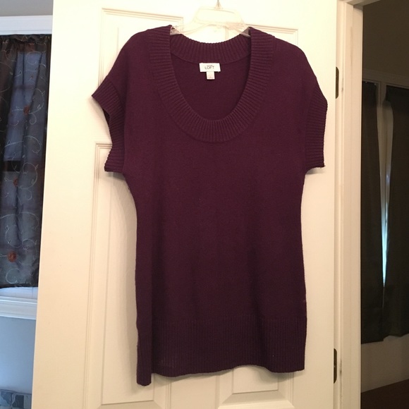 Ann Taylor Loft maroon sweater - Picture 1 of 2