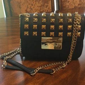 Michael Kors Sloan Stud Small Shoulder bag - Navy