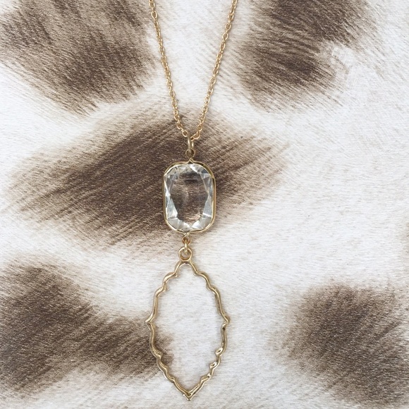 Gold Quatrefoil Necklace