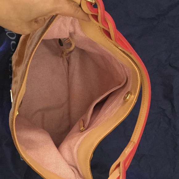 Dooney & Bourke Suede Hobo Bag - Picture 2 of 6