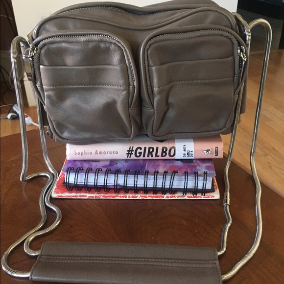 NEW ALEXANDER WANG Taupe Brenda Chain Bag - Picture 2 of 3