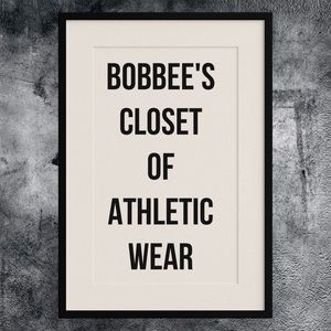 Athletic wear