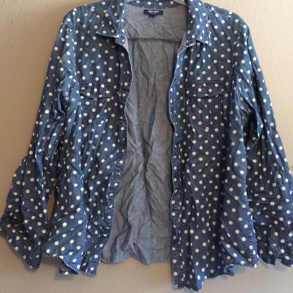 Jean button up
