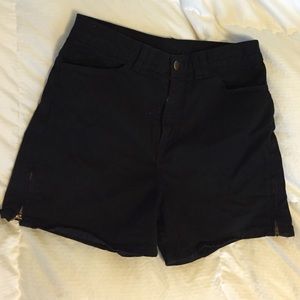 American Apparel Black Shorts