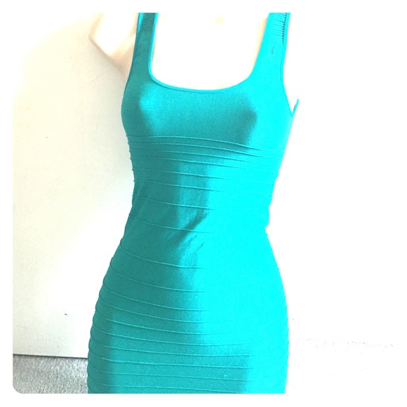 Bebe bodycon dress with back cutout size P/S.