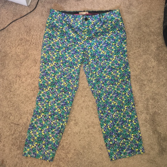 Banana Republic Hampton Fit Floral Pant