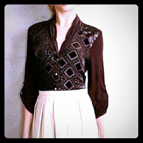 Anthropologie Blouse
