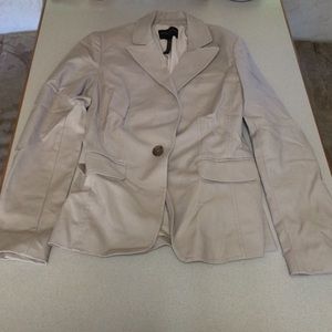 Banana Republic Blazer Cream Size 0 Petite