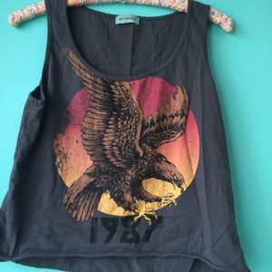 Eagle crop top