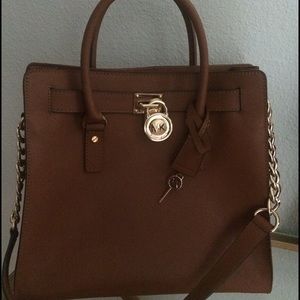 Michael Kors Large Saffiano Hamilton