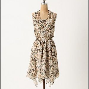 🎀Anthro Drifting Lillies Dress