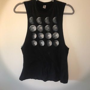 💠Black "Moon Phases" tank top💠