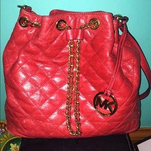 Michael Kors Frankie Quilted Shoulder Bag