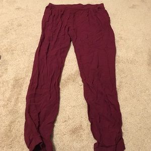 Maroon ( Wine ) Dressy Joggers
