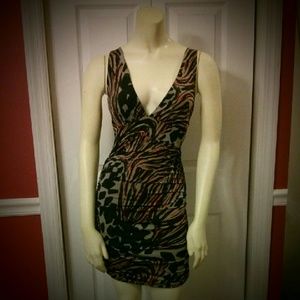 Criss Cross Lace Up Bodycon Dress *Skinny Girl*