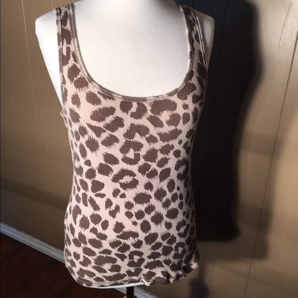 Old Navy Cheetah Print Tank Top