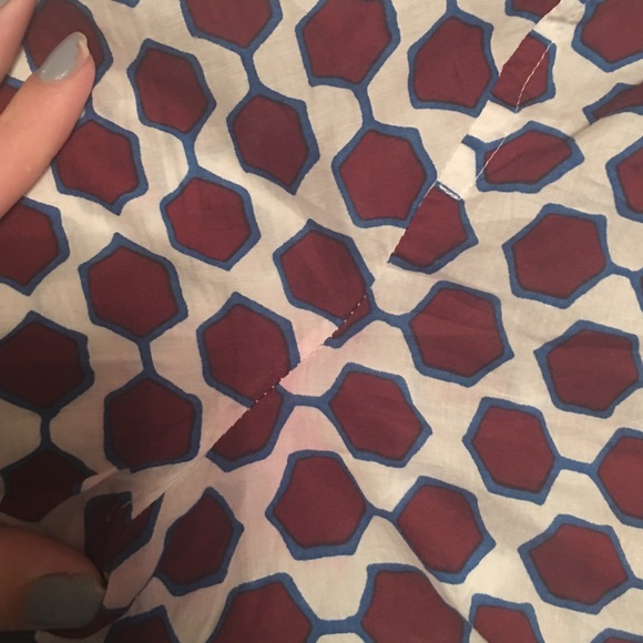 Geometric jcrew button down - Picture 3 of 3
