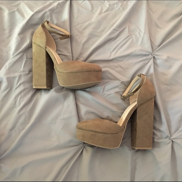 Charlotte Russe Shoes - |  NWT charlotte russe platform heels  |