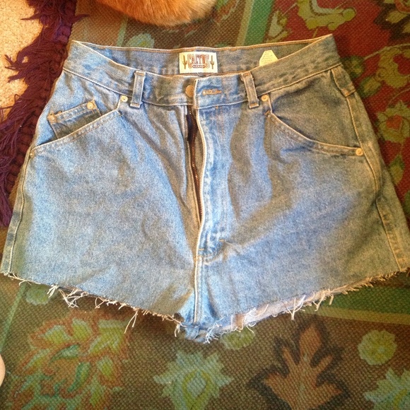High waisted shorts