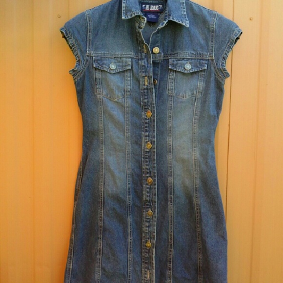 Sexy denim jean dress