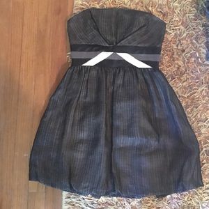 Strapless BCBG dress