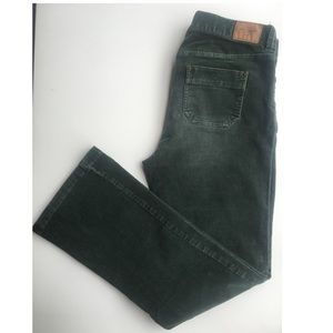 Hunter Green Abercrombie & Fitch Cords