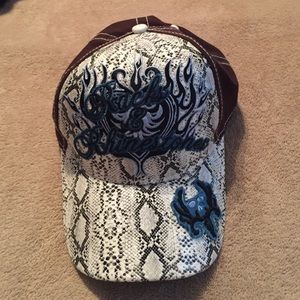 Snake Print Hat