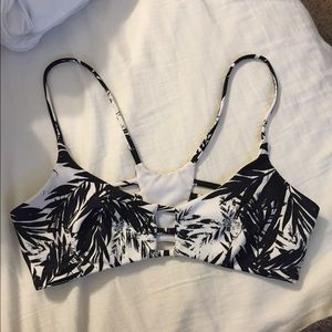 Palm tree swim top