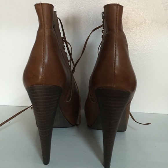 Open toe leather boot i.e. - Picture 2 of 2