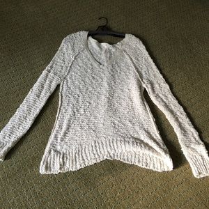 White sweater from Urban Outfitters