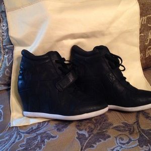 Wedge sneakers ASH limited black size 10