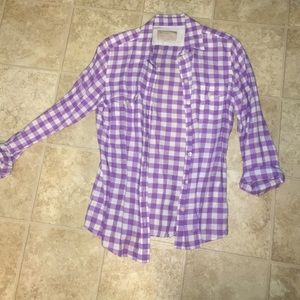 Banana Republic size medium checked shirt!