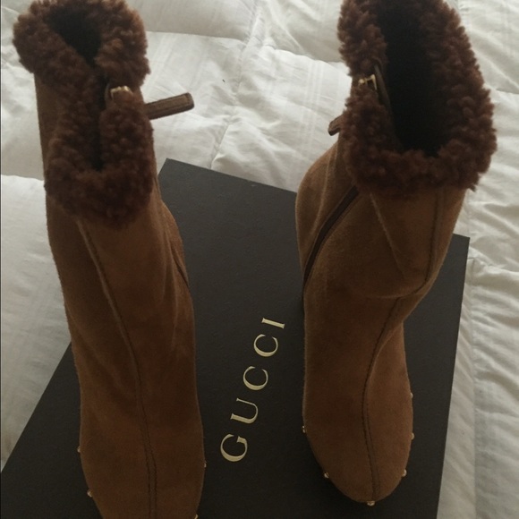 Brand New/Auth: GUCCI Platform Boots