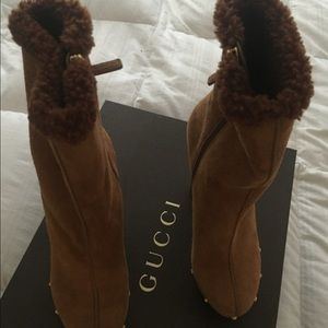 Brand New/Auth: GUCCI Platform Boots