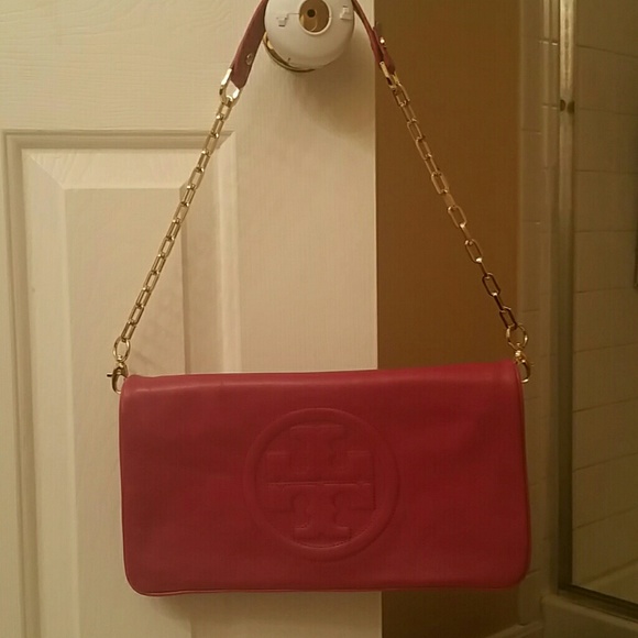 Authentic Tory Burch Reva Clutch