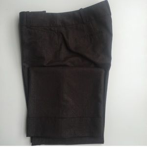 Chocolate Ann Taylor Wool Dress Pants