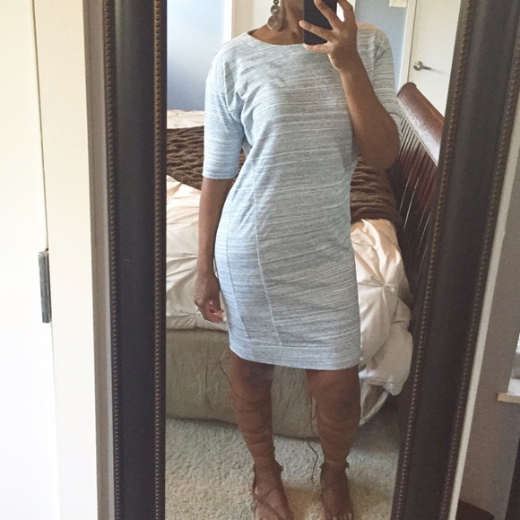 Banana Republic Dresses & Skirts - ❗️FINAL MARKDOWN❗️Casual Heather Gray Dress!!
