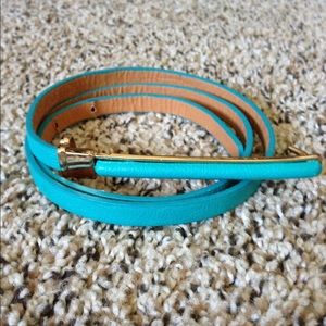 Thin blue belt