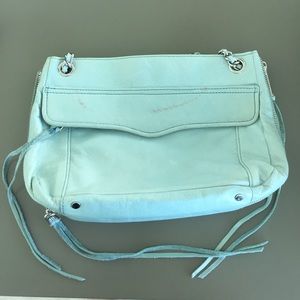 Blue Rebecca Minkoff bag