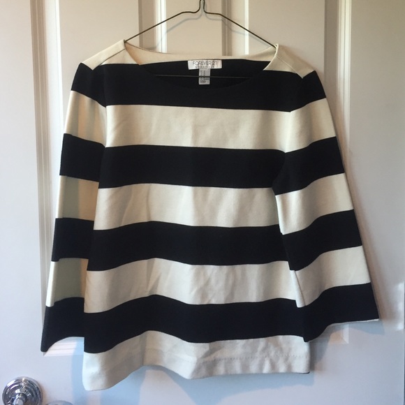 Striped forever21 top