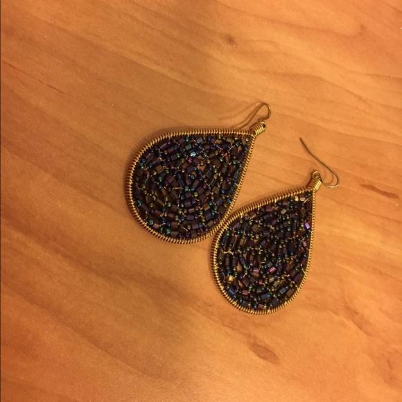 Teardrop earrings