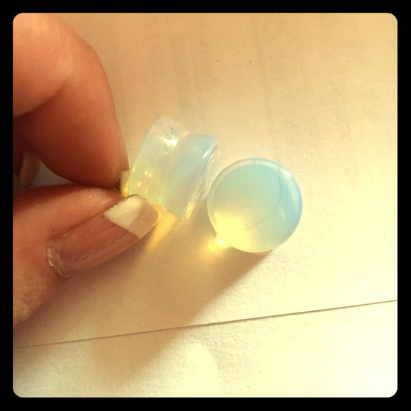 7/16 Opal Lite Gauges from Hot Topic. 1 LEFT!