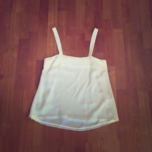 Joie White Silk camisole tank top