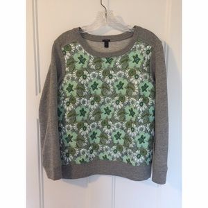 J.Crew Embroidered Sweatshirt