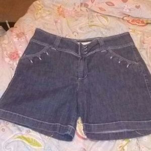 Not to short denim shorts