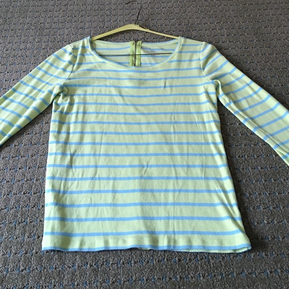 Ann Taylor electric green sweater