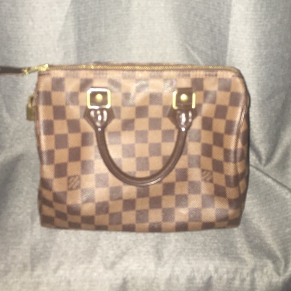Louis Vuitton Damier Ebene Canvas speedy bag. - Picture 1 of 4