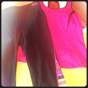 Size Large Fila Workout Tank Top