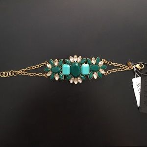 J. Crew Green Bracelet • Brand New!